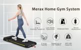 Treadmill-Walking Pad-Under Desk Treadmill 0.6-7.6MPH 2.5HP 2 in 1 Folding Treadmill-Treadmills for Home and Office