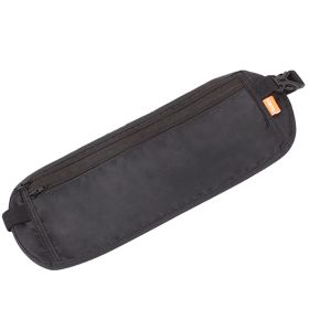 Outdoor Sports Running Personal Multifunctional Id Bag (Option: Black-34X13CM)