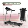 Folding Treadmill for Small Apartment, Electric Motorized Running Machine for Gym Home, Fitness Workout Jogging Walking Easily Install, Space Save