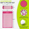 Acupressure Mat and Pillow Set