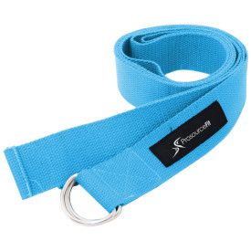 Metal D Ring Yoga (Color: Aqua)