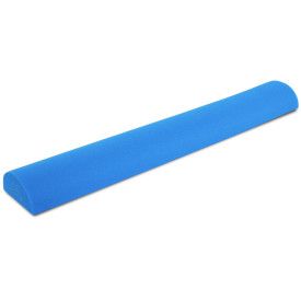 Flex Foam Half Round Roller (Color: Blue, size: 36x3 in)