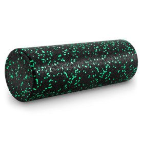 High Density Speckled Foam Roller 18x6-in (Color: Black/Green)