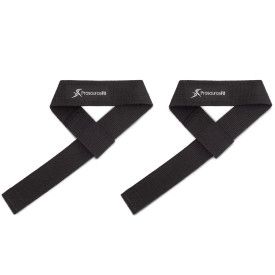 Weight Lifting Straps (Color: Black)