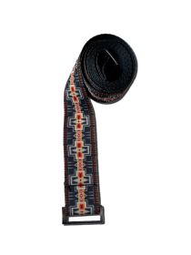 Yune Metal Buckle Yoga Strap Pendleton (Style: Harding Black)